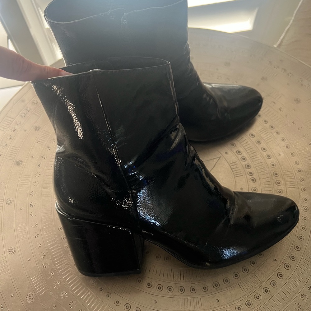 Black booties
